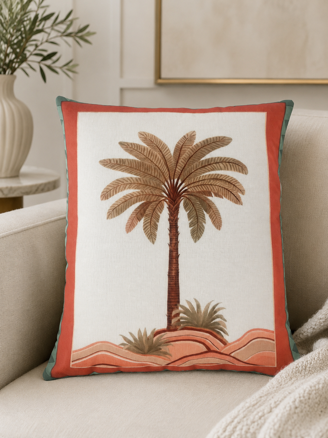 Single Palm Cushion