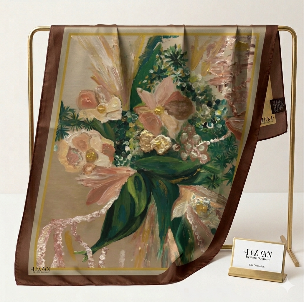 The Calm Bouquet Scarf