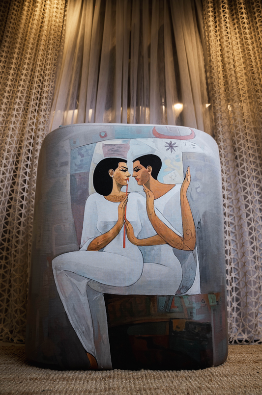 GEM COLLECTION Curved Chair | Alaa Abuelhamd x Kozman