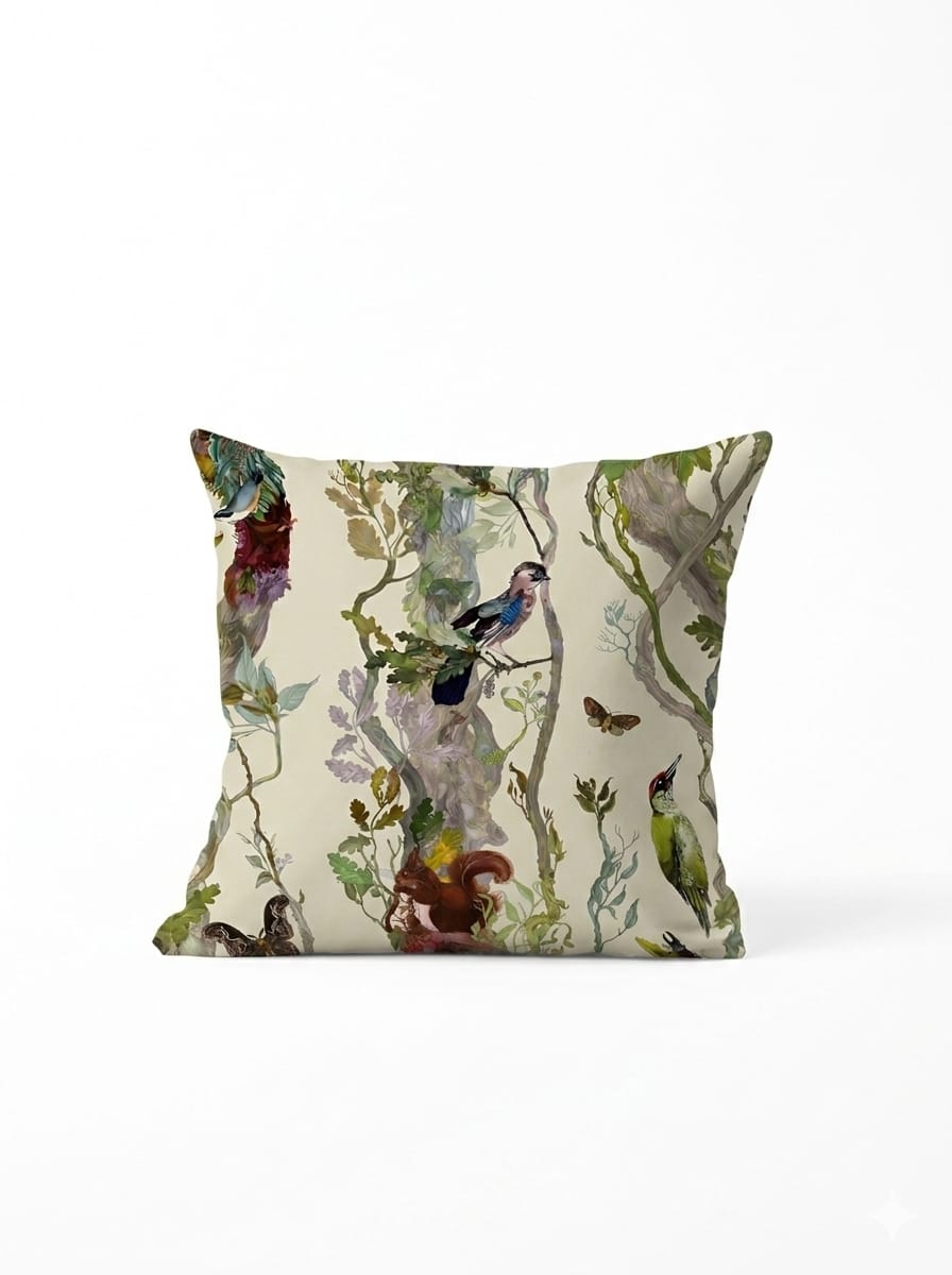 Entangled Growth Cushion