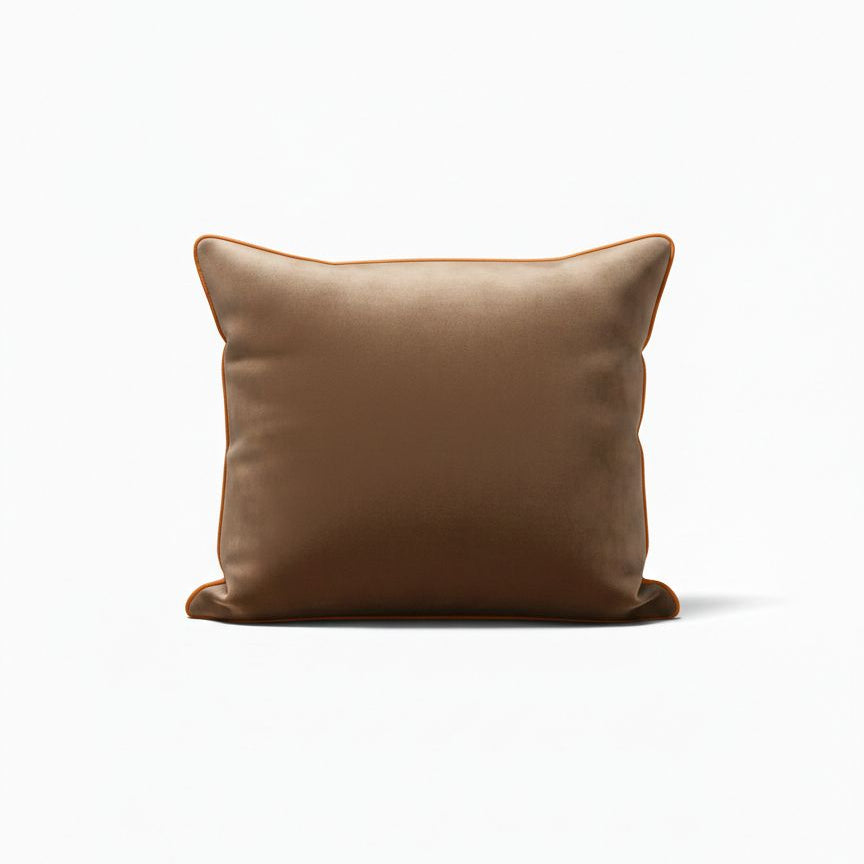 Brown Velvet Cushions