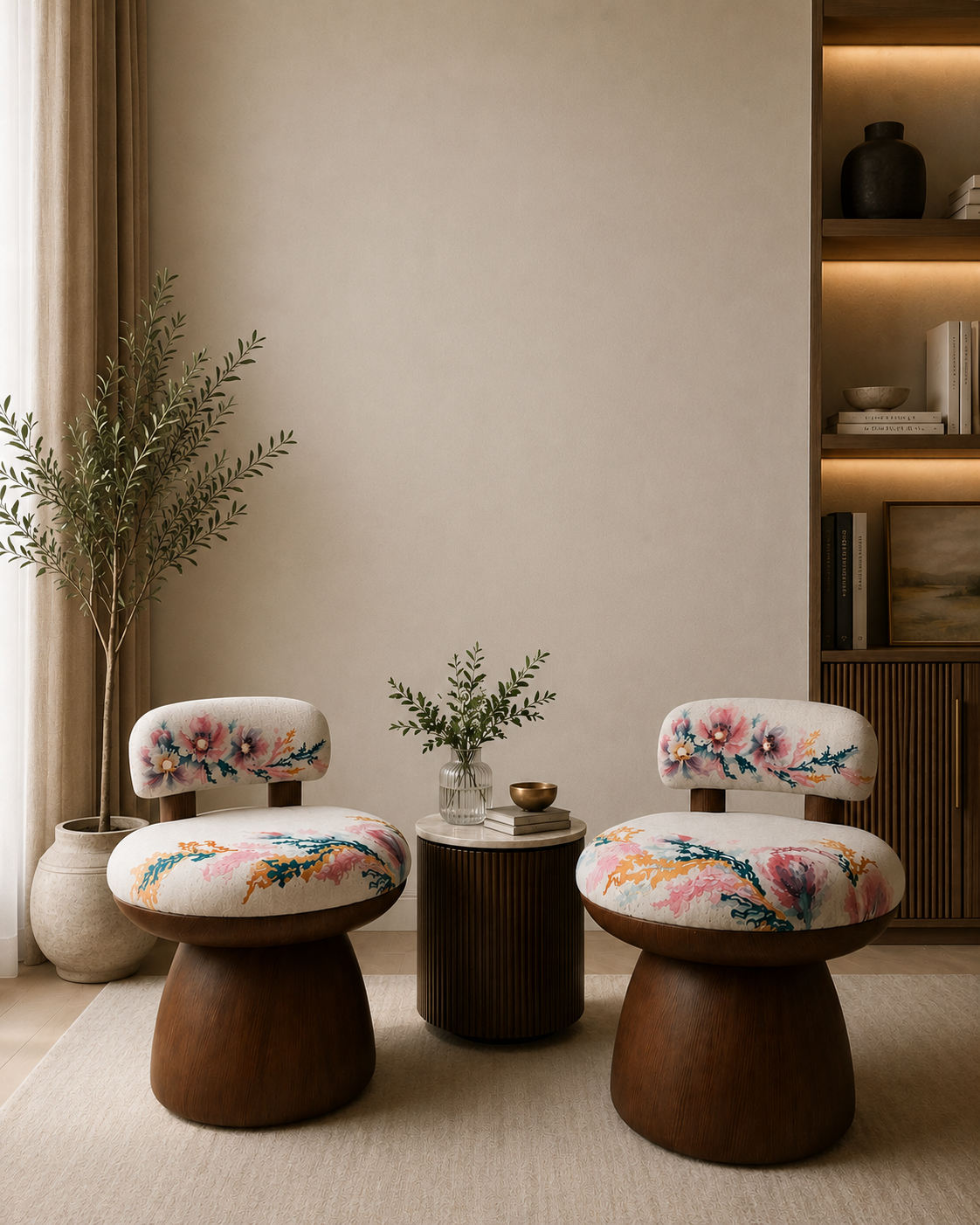 Hazy Flower Chair