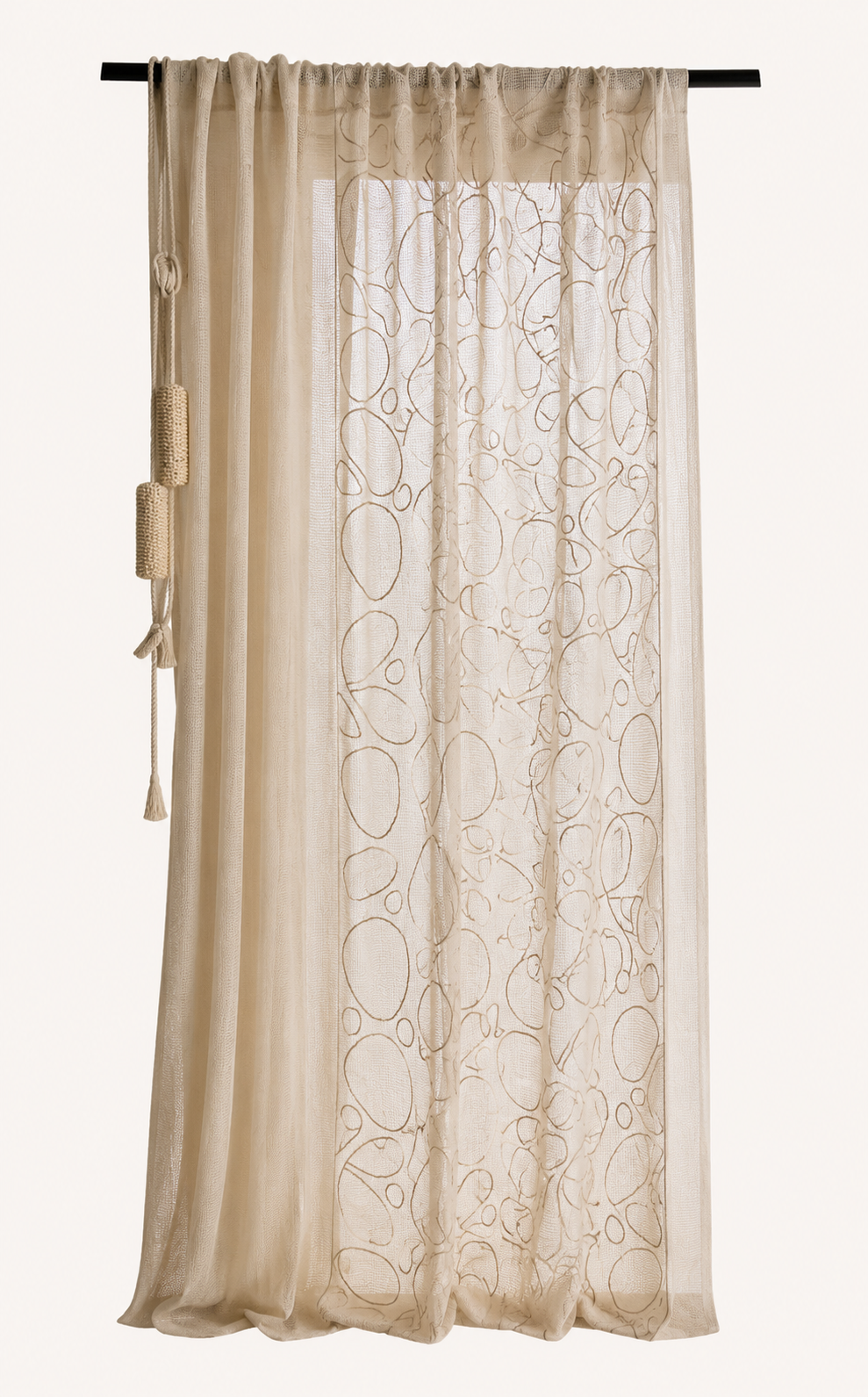 Greek Brown Curtain