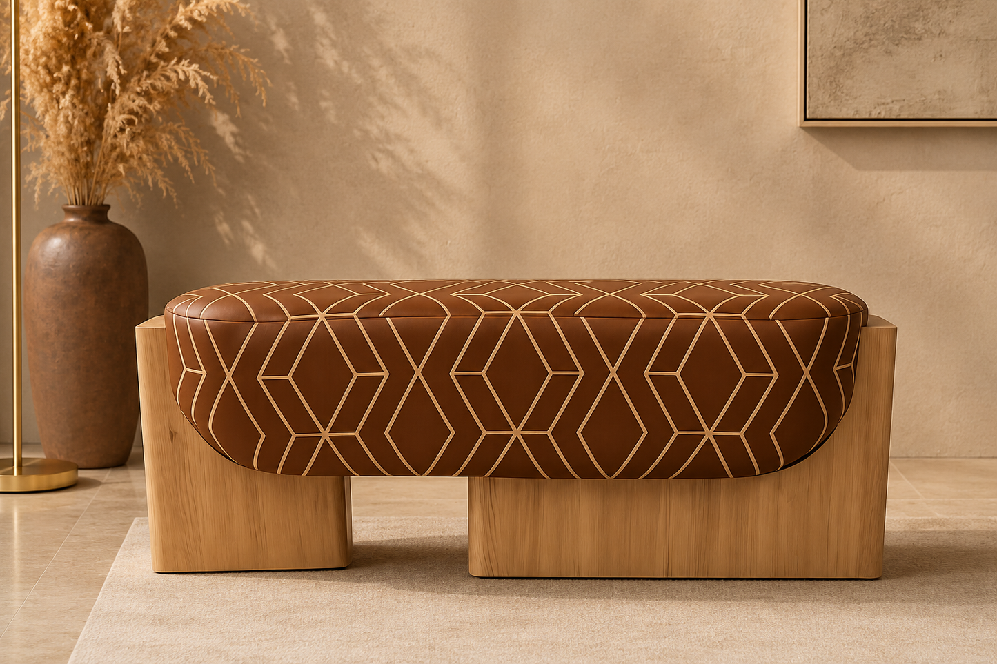 Prime Leather Banquette