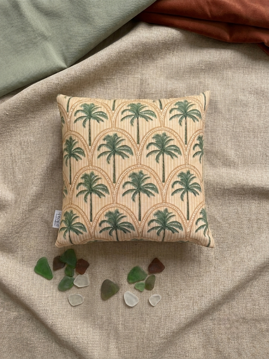Green Palm Cushion