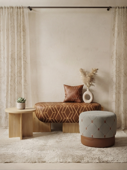 Greek Brown Curtain