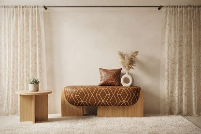 Greek Brown Curtain