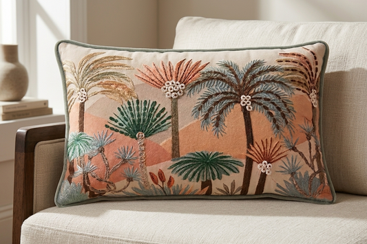 Palm Mirage Cushion