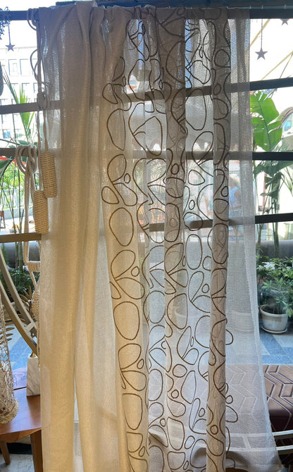 Greek Brown Curtain