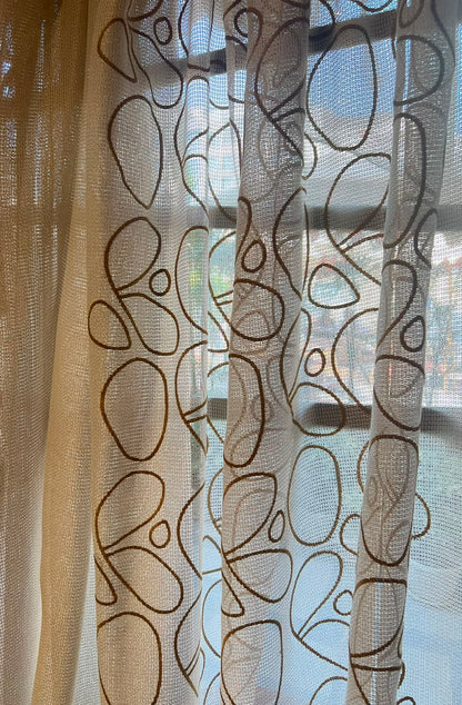 Greek Brown Curtain