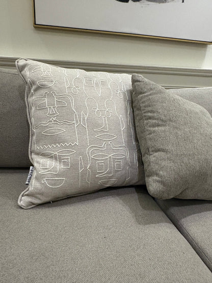 Pharaohdoodle Cushions | Celine Gammal x Kozman