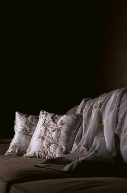 Aaru Birds Cushions | Shasha Kamal x Kozman