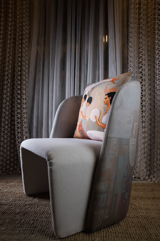 GEM COLLECTION Curved Chair | Alaa Abuelhamd x Kozman