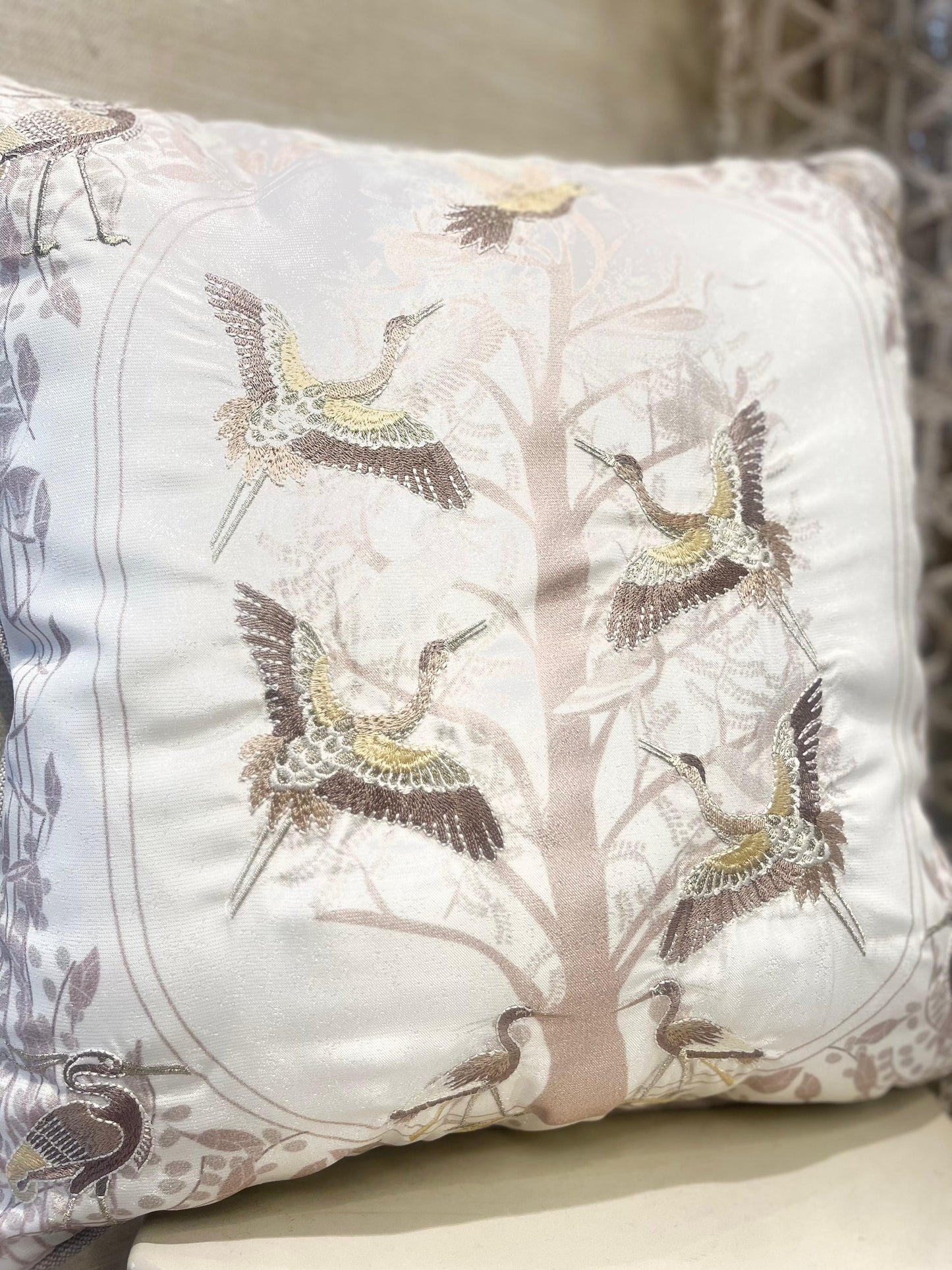 Aaru Birds Cushions | Shasha Kamal x Kozman