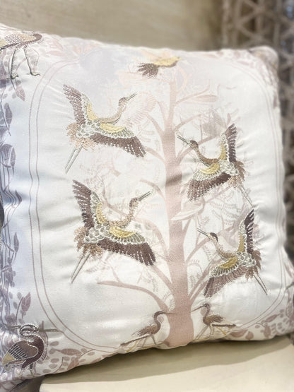 Aaru Birds Cushions | Shasha Kamal x Kozman