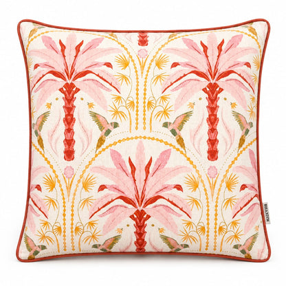 Pink Palms Cushion
