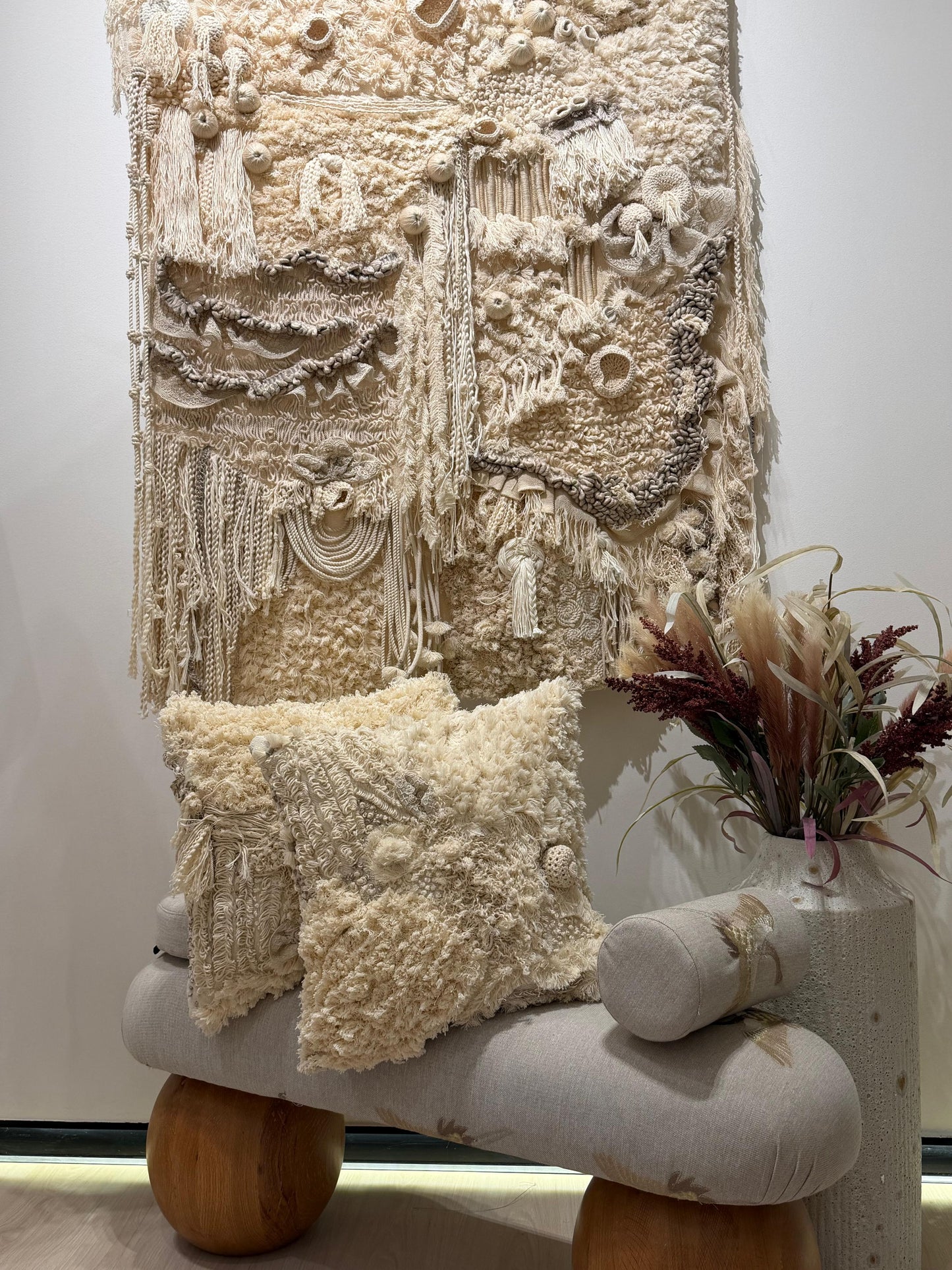 Silent Relief Woven Art Piece