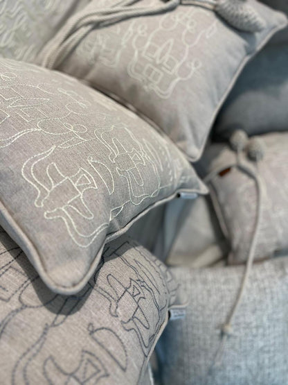 Pharaohdoodle Cushions | Celine Gammal x Kozman