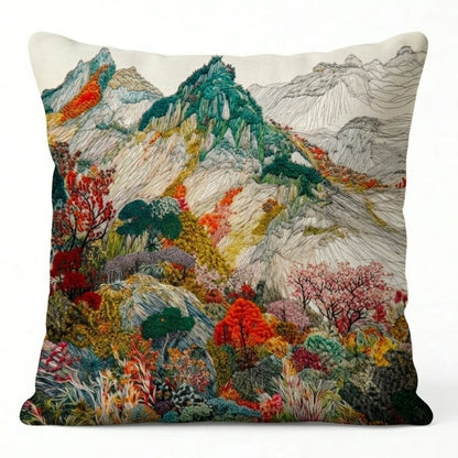 Distant Valleys Cushion