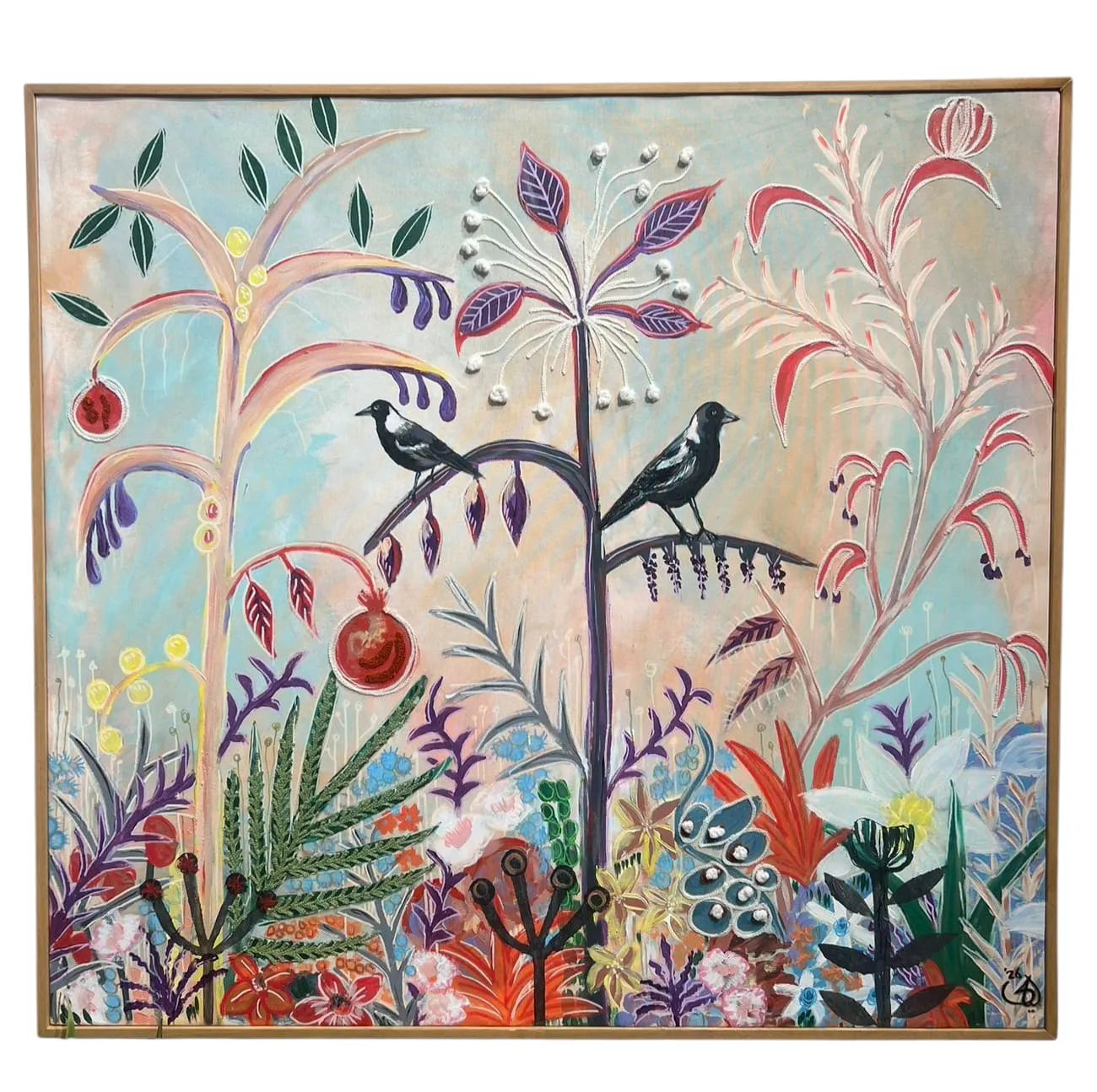 Tropical Lush Art Piece